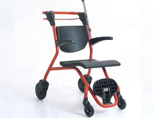 nts x10 wheeled patient transport chair